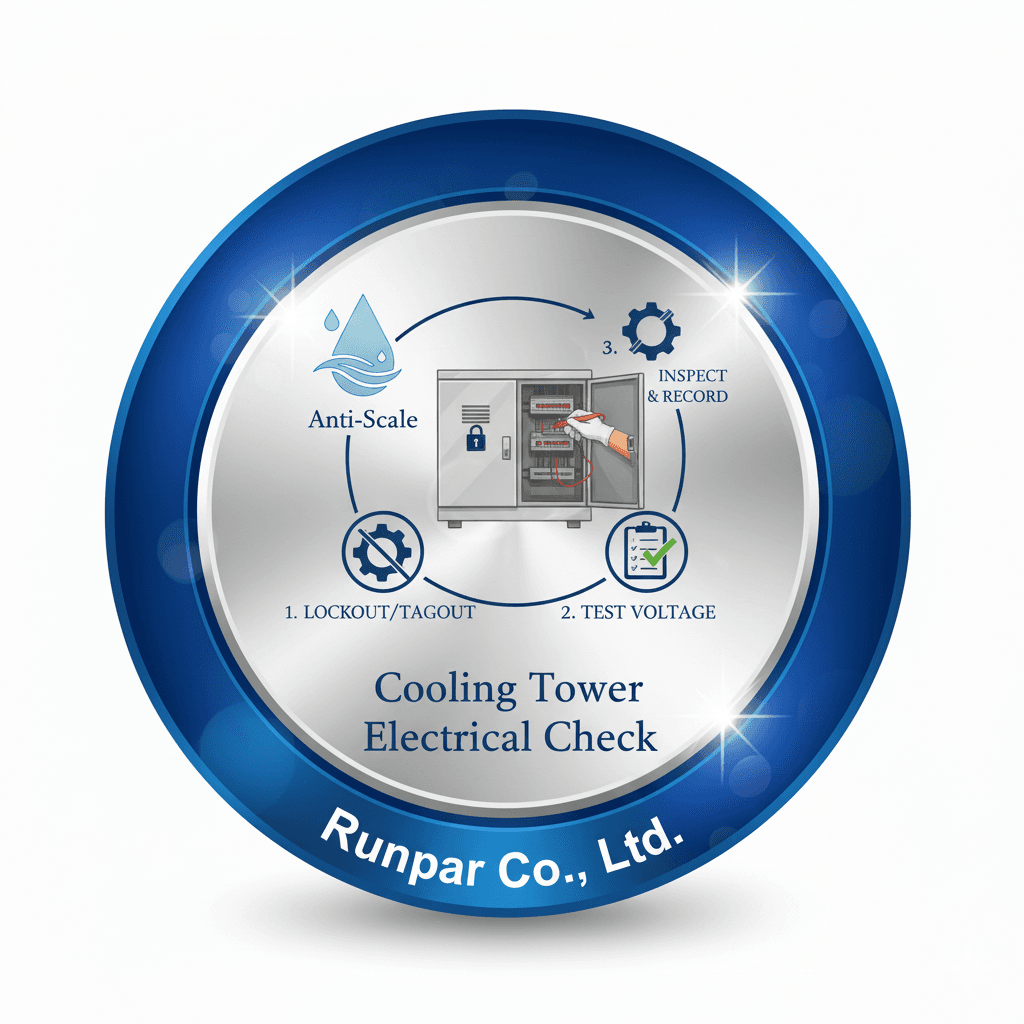 ขั้นตอนการตรวจเช็คตู้ควบคุมไฟฟ้า Cooling Tower (Control Panel Inspection)