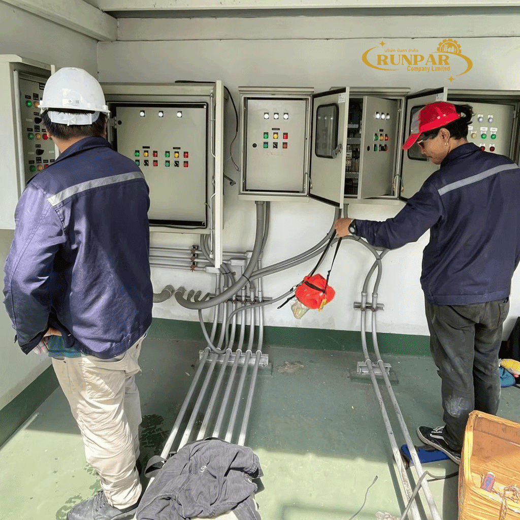 ขั้นตอนการตรวจเช็คตู้ควบคุมไฟฟ้า Cooling Tower (Control Panel Inspection)